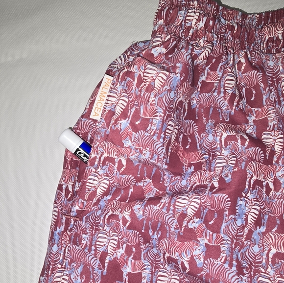 Palmacea Men's Zebra Print Bathing Trunk Size XLarge. - Picture 4 of 6